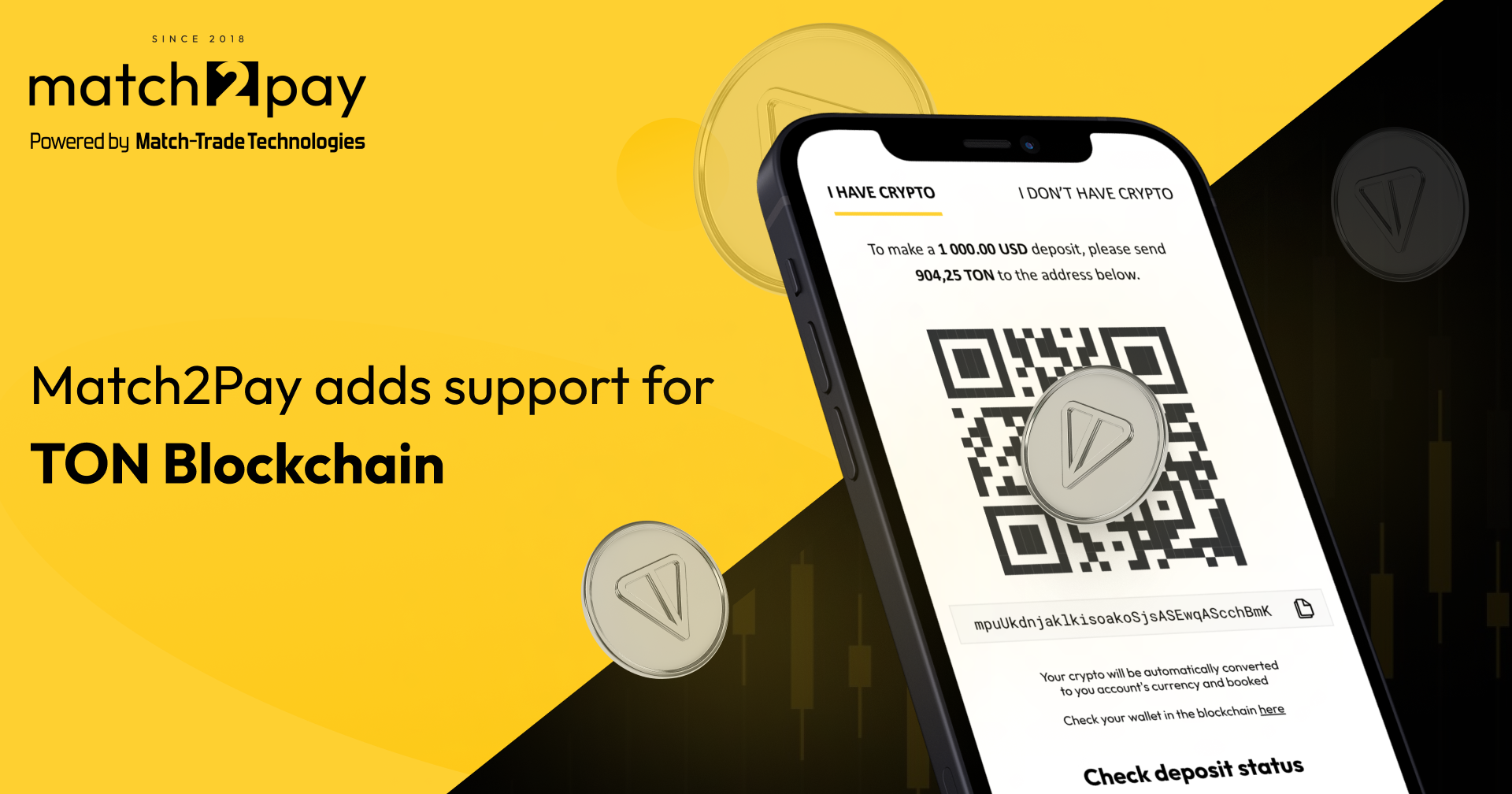 TON Blockchain Support