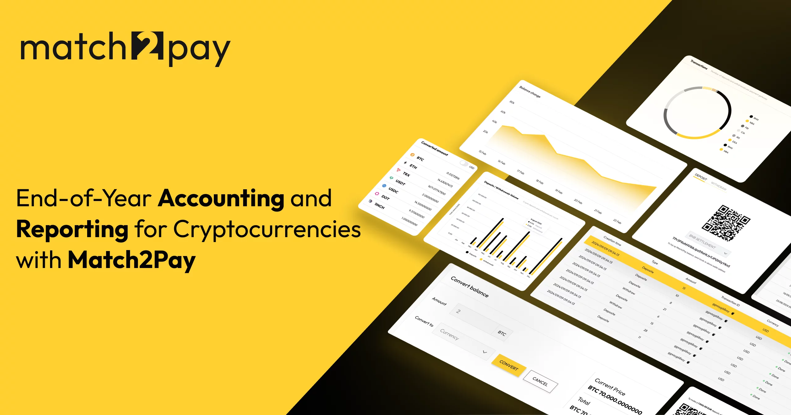 End-of-Year Accounting and Reporting for Cryptocurrencies with Match2Pay