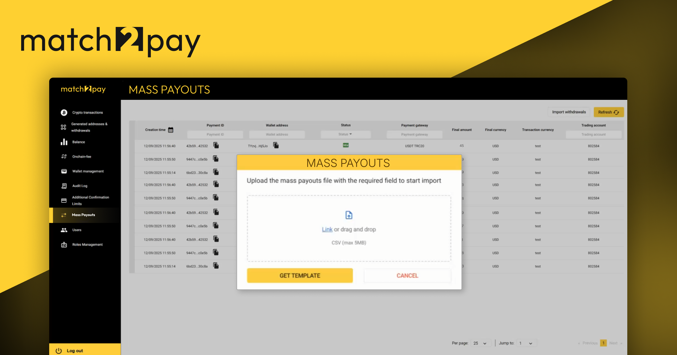 Match2Pay’s Updates for Better Mass Processing and Payment Tracking